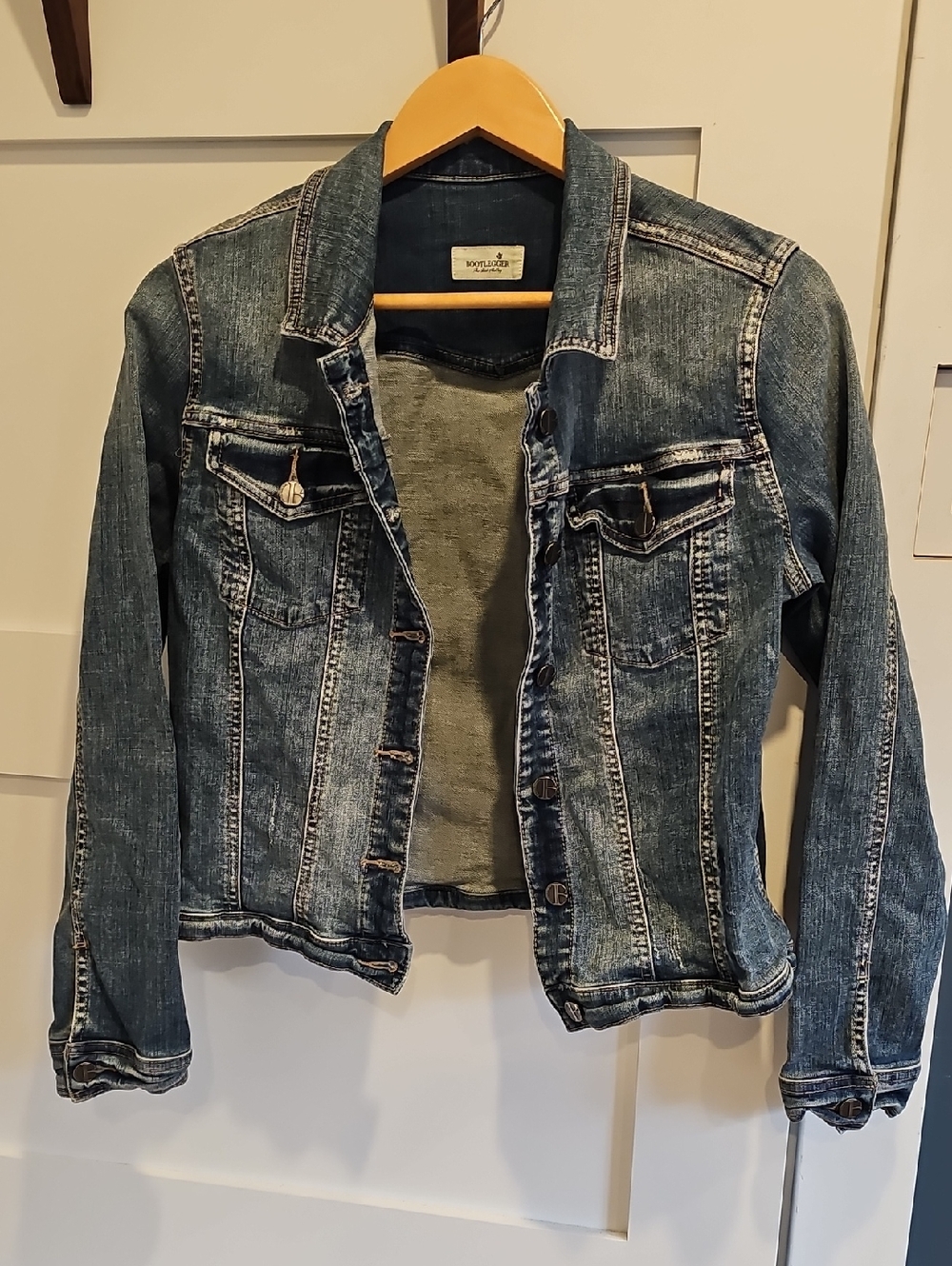 Bootlegger - The Real McCoy Women's Denim Jean Jacket L